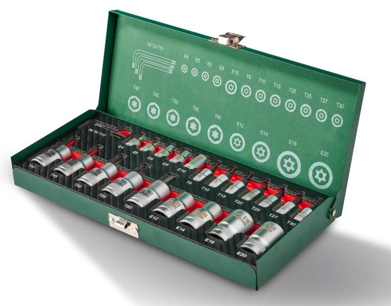 Parkside Bit- und Steckschlüsselset Parkside TX-Bit-Steckschlüsselsatz 24-teilig Nusssatz Torx in Box Parkside Bit- und Steckschlüsselset Parkside TX-Bit-Steckschlüsselsatz 24-teilig Nusssatz Torx in Box von Parkside