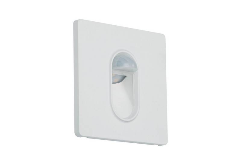 Paulmann LED Wandleuchte Einbauleuchte eckig Weiß 2,7W, LED fest integriert, Warmweiß, mit Bewegungssensor Dämmerungssensor Paulmann LED Wandleuchte Einbauleuchte eckig Weiß 2,7W, LED fest integriert, Warmweiß, mit Bewegungssensor Dämmerungssensor von Paulmann