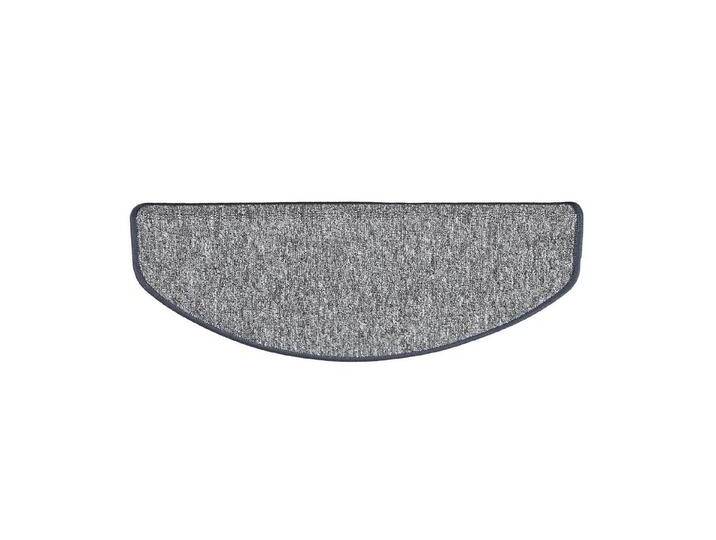 Pergamon Stufenmatte Trend Schlinge Stufenmatte Strong 15er-Set, Halbrund, Höhe: 5 mm, Anthrazit von OTTO