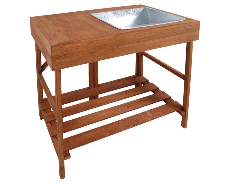 Pflanztisch Pflanztisch mit Zinkwanne. von OTTO
