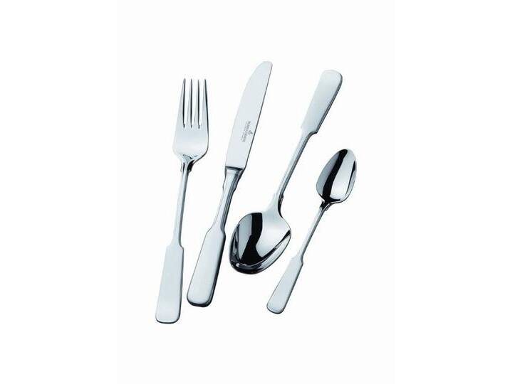 Picard & Wielpütz Solingen Besteck-Set Besteckset SPATEN mit Massivmessern von Picard & Wielpütz (30-tlg), Chromnickelstahl 18/10, silberfarben von OTTO