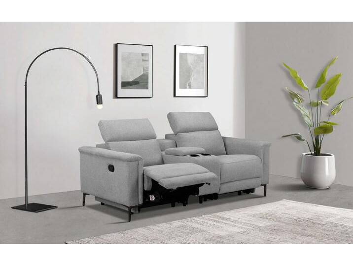 Places of Style 2-Sitzer Lund, 2er-Kinosofa, TV-Sessel, Multimedia-Sofa, USB-A, m. elektrischer o. manueller Relaxfunktion, Getränkehalter u. Staufach Places of Style 2-Sitzer Lund, 2er-Kinosofa, TV-Sessel, Multimedia-Sofa, USB-A, m. elektrischer o. manueller Relaxfunktion, Getränkehalter u. Staufach von OTTO