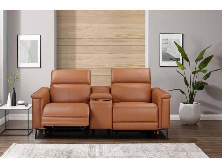 Places of Style 2-Sitzer Lund, 2er-Kinosofa, TV-Sessel, Multimedia-Sofa, USB-A, m. elektrischer o. manueller Relaxfunktion, Getränkehalter u. Staufach Places of Style 2-Sitzer Lund, 2er-Kinosofa, TV-Sessel, Multimedia-Sofa, USB-A, m. elektrischer o. manueller Relaxfunktion, Getränkehalter u. Staufach von OTTO