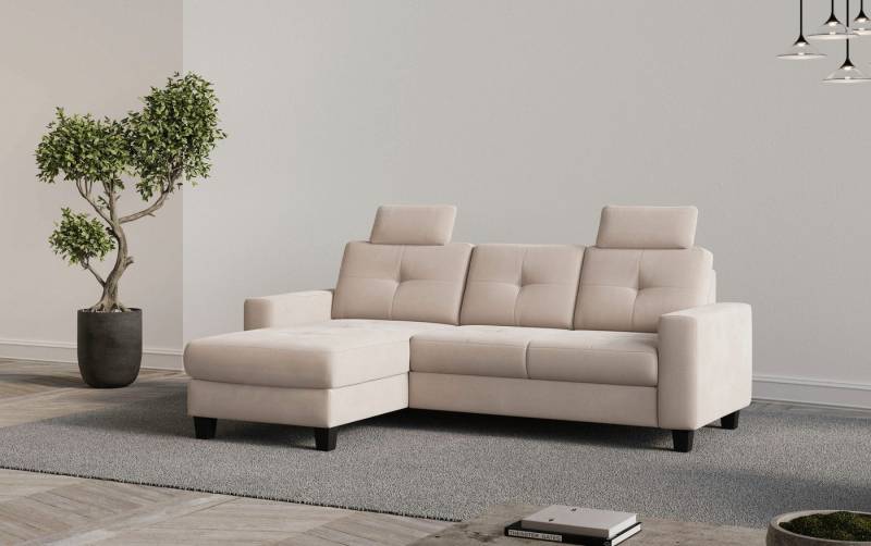 Places of Style Ecksofa Varese, wahlweise mit Bettfunktion und Bettkasten Places of Style Ecksofa Varese, wahlweise mit Bettfunktion und Bettkasten von Places of Style