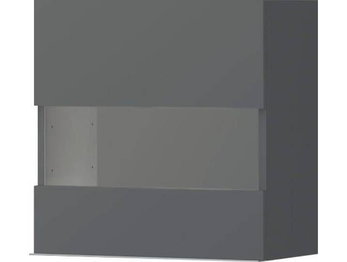 Places of Style Hängevitrine Onyx (B/H/T): 55,4/55,7/27cm) mit Soft-Close-Funktion, grau, mit Glas Places of Style Hängevitrine Onyx (B/H/T): 55,4/55,7/27cm) mit Soft-Close-Funktion, grau, mit Glas von OTTO