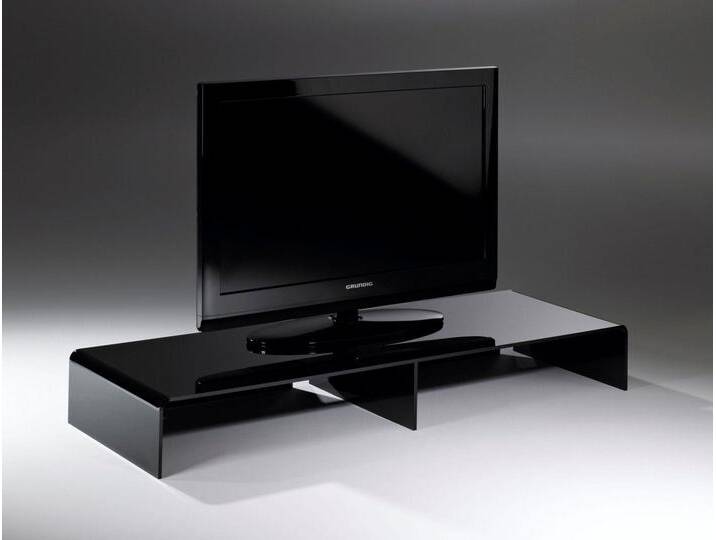 Places of Style TV-Bank Remus, aus Acrylglas in drei Farben und drei Breiten, Fernsehtisch, schwarz, schwarz von OTTO