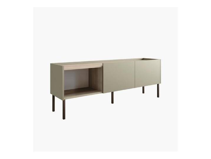 Platan Room Lowboard DUO 150 cm TV-Board Fernsehschrank mit Metallfüßen, TV-Schrank, Olive / Akazie Lakeland Platan Room Lowboard DUO 150 cm TV-Board Fernsehschrank mit Metallfüßen, TV-Schrank, Olive / Akazie Lakeland von OTTO