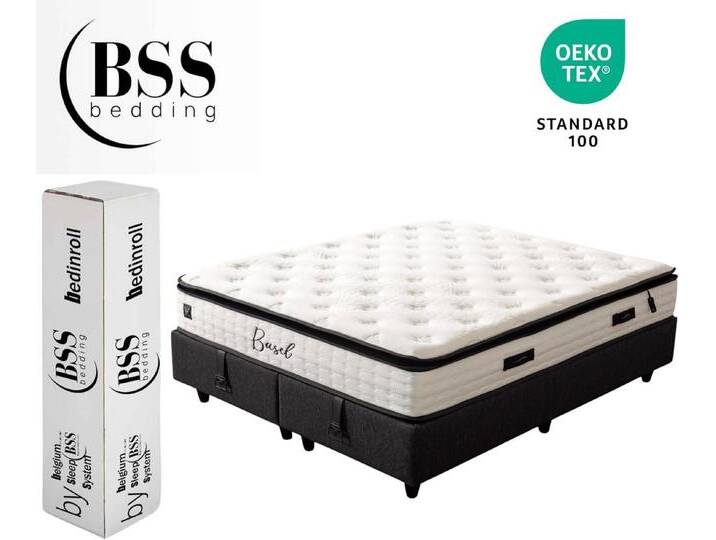 Pointhome Taschenfederkernmatratze, BSS Bedding, Basel, 7-Zonen Federkernmatratze, Höhe 30 cm, H3, (Hyper & Extra Komfort Schaum, Komfortschicht, Einseitige Matratze) von OTTO