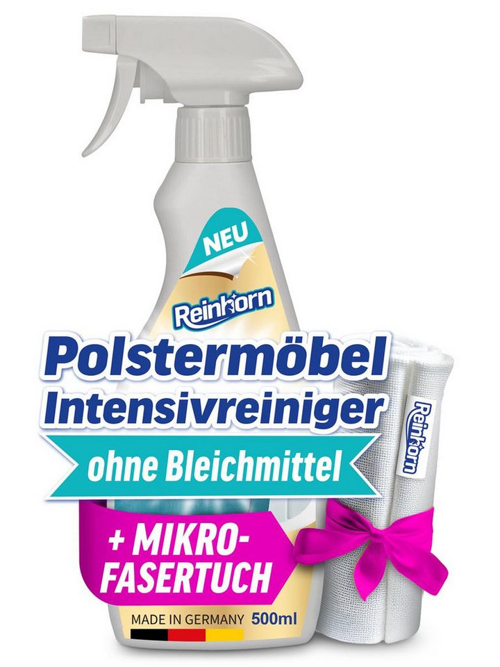 Reinhorn Polsterreiniger Teppich Reiniger Molekularbrecher Textilreiniger Polsterreiniger (Molekularbrecher ohne Wiederverschmutzung durch Tensidfreie Formel) von Reinhorn