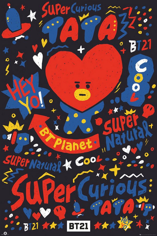 Poster BT21 - Poster - Tata Poster BT21 - Poster - Tata von OTTO