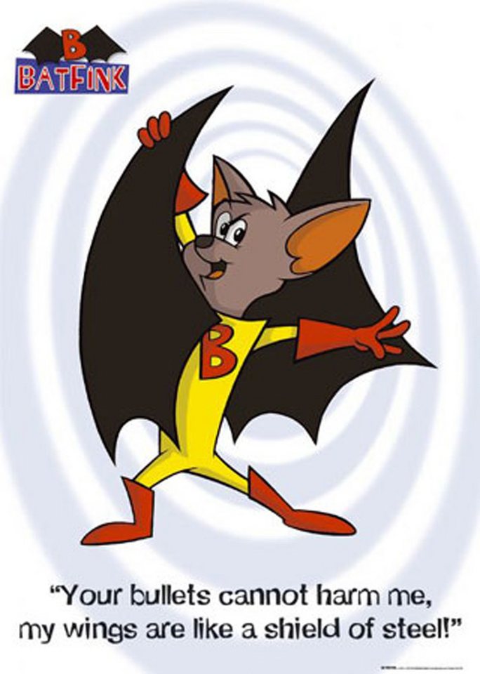 Poster Batfink - Poster - Wings Poster Batfink - Poster - Wings von OTTO