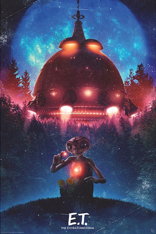 Poster E.T. - Poster - Spaceship Poster E.T. - Poster - Spaceship von OTTO