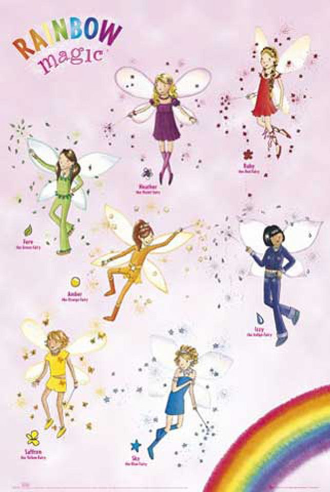 Poster Feen - Poster - Regenbogen Poster Feen - Poster - Regenbogen von OTTO