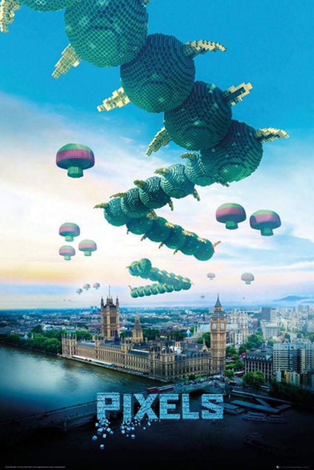 Poster Pixels - Poster - Centipede Poster Pixels - Poster - Centipede von OTTO