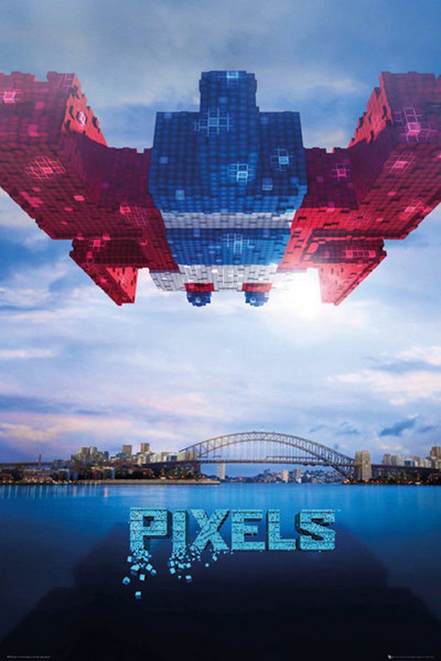 Poster Pixels - Poster - Galaga Poster Pixels - Poster - Galaga von OTTO