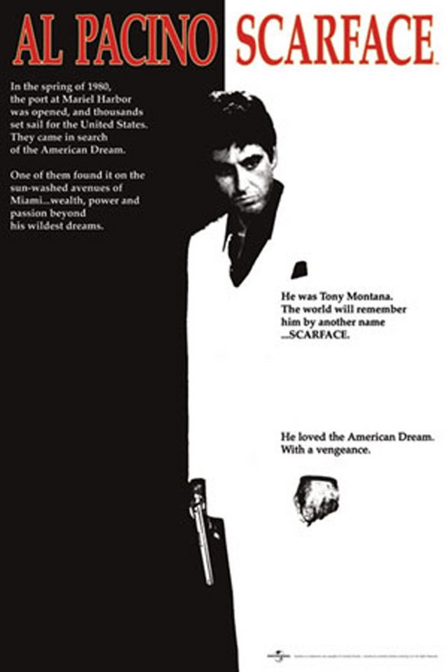 Poster Scarface - Poster - Movie Poster Scarface - Poster - Movie von OTTO