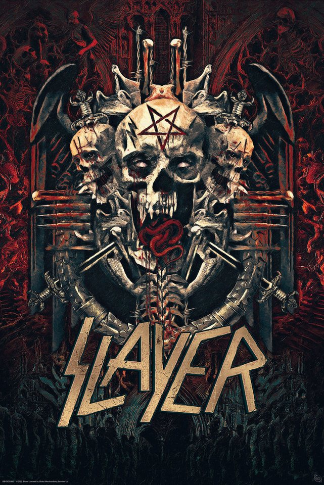 Poster Slayer - Poster - Skullagramm Poster Slayer - Poster - Skullagramm von OTTO
