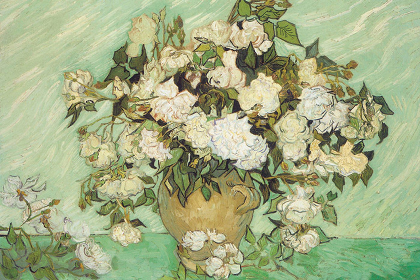 Poster Van Gogh, Vincent - Poster - a Vase of Roses von OTTO