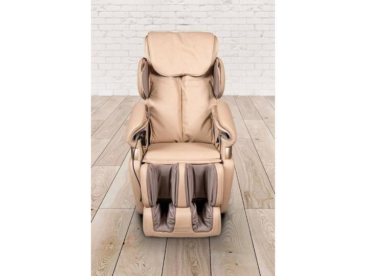 PureHaven Massagesessel 118x76x76 cm 6 Massagearten Rücken- Fuß- und Gesäßmassage, braun von OTTO