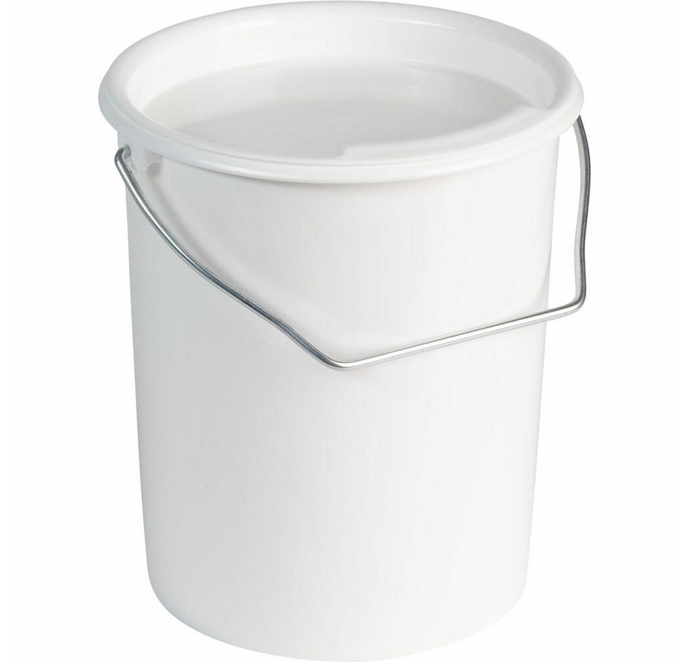 WESTMARK Putzeimer Milch-/Vorrats-/Futtereimer mit Henkel und Deckel, Füllvermögen: 3 L von WESTMARK