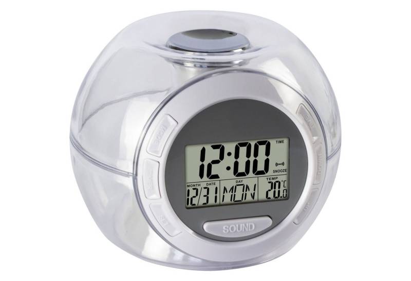 Quarzwecker Wecker mit 6 verschiedenen Naturgeräuschen 7 verschiedene Farben Temperaturanzeige Datumsanzeige Digitaler Wecker von OTTO