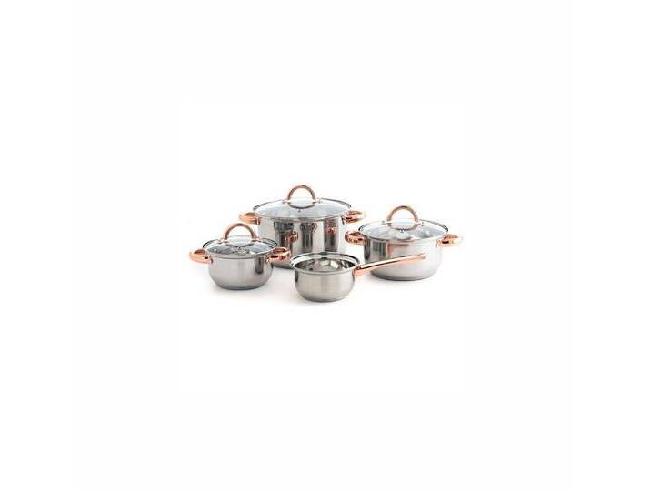 Quid Topf-Set Topfset Vanity Edelstahl 4 teilig, bunt von OTTO