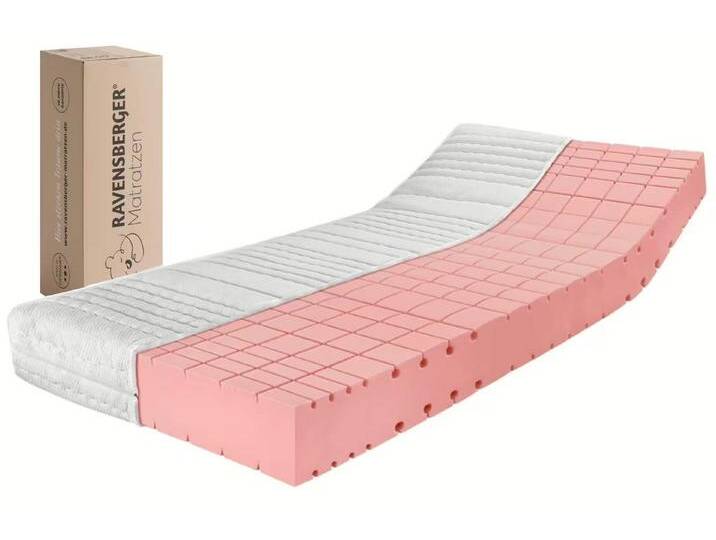 RAVENSBERGER Matratzen Kaltschaummatratze Komfort-SAN Testsieger Stiftung Warentest 7 Liegezonen Raumgewicht 50, 18 cm hoch, Ausgabe 03/2025 Note GUT (2,2) von OTTO