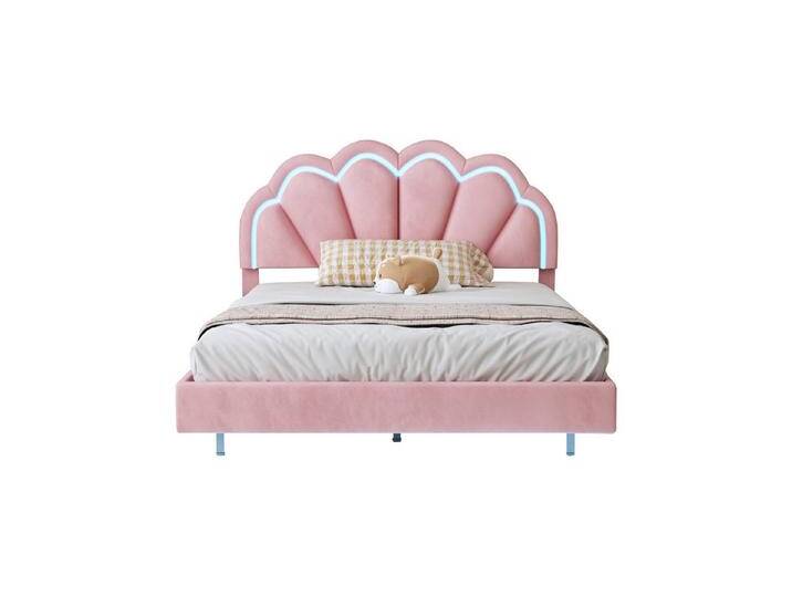 REDOM Polsterbett Doppelbett Polsterbett Gästebett Bett Funktionsbett (mit verstaubarer Sofabank, gepolsterter schwebender Bettrahmen, mit LED-Beleuchtung und einzigartigem Design des Kopfteils 140x200 cm), Gepolsterter Schwebebett Rahmen REDOM Polsterbett Doppelbett Polsterbett Gästebett Bett Funktionsbett (mit verstaubarer Sofabank, gepolsterter schwebender Bettrahmen, mit LED-Beleuchtung und einzigartigem Design des Kopfteils 140x200 cm), Gepolsterter Schwebebett Rahmen von OTTO