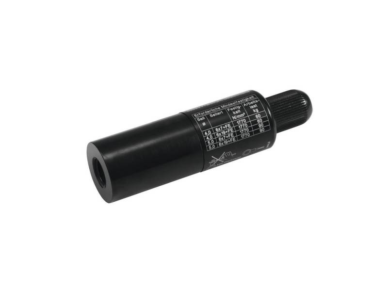 REUTLINGER REUTLINGER Drahtseilhalter Typ 50SVIII-ZW M12i sw Drahtseil von REUTLINGER