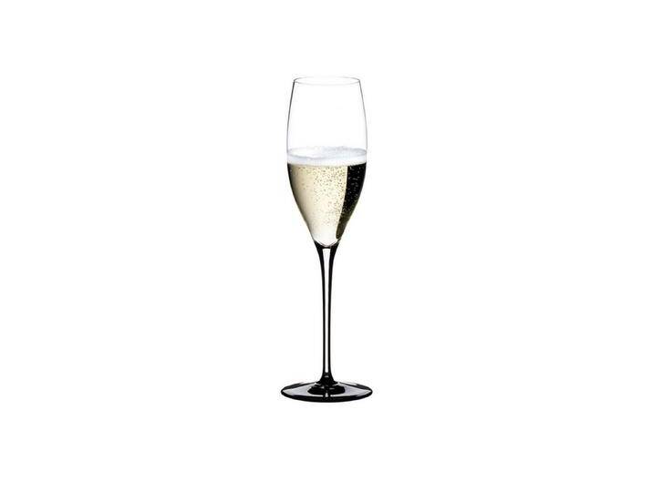 RIEDEL THE WINE GLASS COMPANY Champagnerglas Sommeliers Black Tie, Material: Kristallglas, weiß von OTTO
