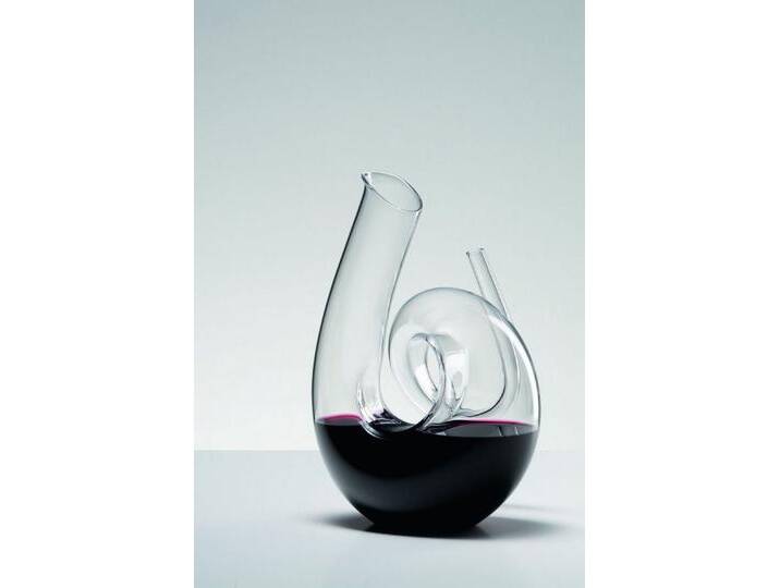 RIEDEL THE WINE GLASS COMPANY Dekanter Riedel Dekanter Curly Clear 2011/04 von OTTO