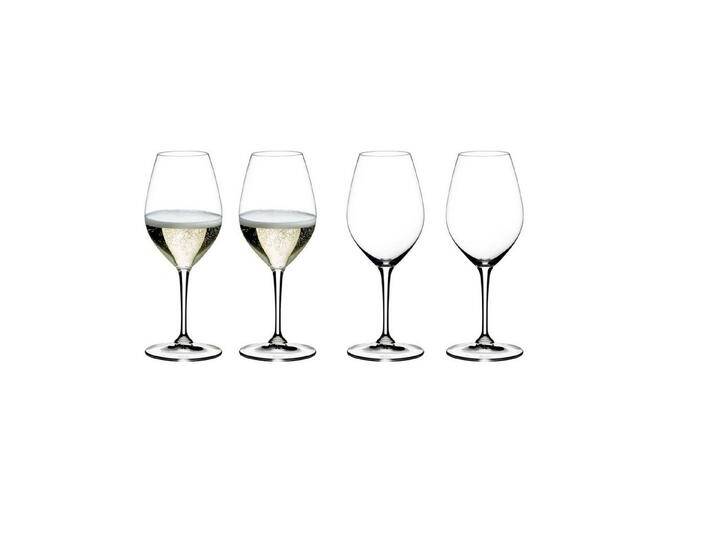 RIEDEL THE WINE GLASS COMPANY Sektglas Riedel Vinum Schaumweinglas Champagnerglas 4er Set RIEDEL THE WINE GLASS COMPANY Sektglas Riedel Vinum Schaumweinglas Champagnerglas 4er Set von OTTO