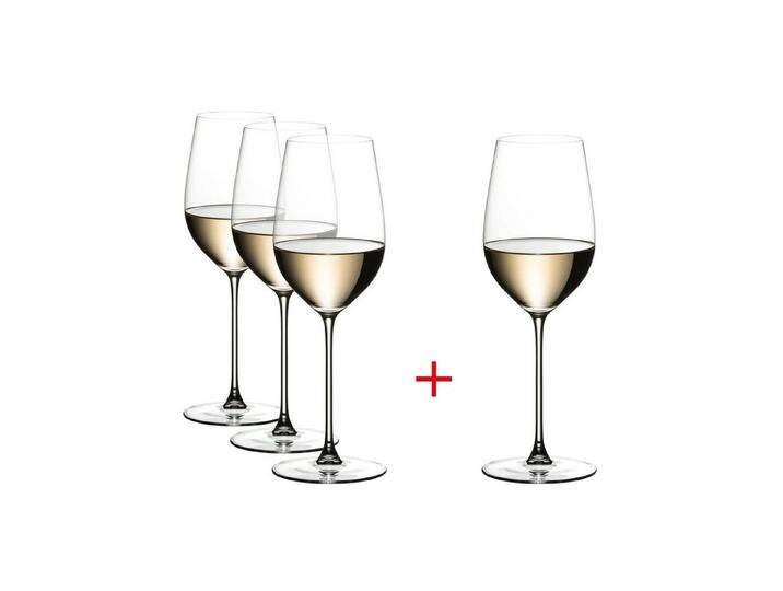 RIEDEL THE WINE GLASS COMPANY Weinglas Veritas Riesling Zinfandel 4er Set, Kristallglas von OTTO