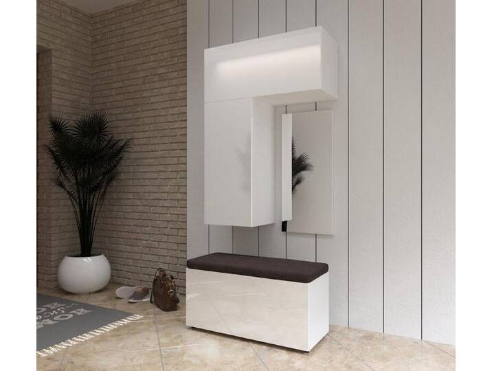 ROYAL24_MARKT Garderobenschrank Moderne Garderoben: Exquisite Materialien (Komplett Set, 4-St., Premium - F10) Spitzen Design - Innovation - Neu 2024 von OTTO