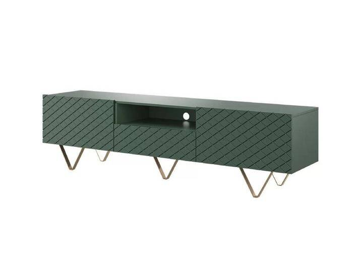 ROYAL24_MARKT TV-Schrank - Modernes Design, das zu allen Dekoren passt (TV-Schrank, 1-St., Premium -SCALIA) Beste Materialien - Schickes Design - Hochwertig., grün von OTTO