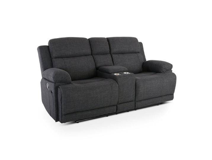 Raburg Multimediasessel Kinosessel, 2er-Fernsehsessel, Snax, manuelle Relaxfunktion, Belastbarkeit je Sitzplatz 130 kg, grau, Mechanisch, Anthrazit von OTTO