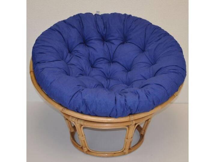 Rattani Rattanstuhl Papasansessel Rattan Papasan inkl. Polster D 115 cm Fb. honig, XL Papasan Sessel D 115 cm, blau, blau Rattani Rattanstuhl Papasansessel Rattan Papasan inkl. Polster D 115 cm Fb. honig, XL Papasan Sessel D 115 cm, blau, blau von OTTO
