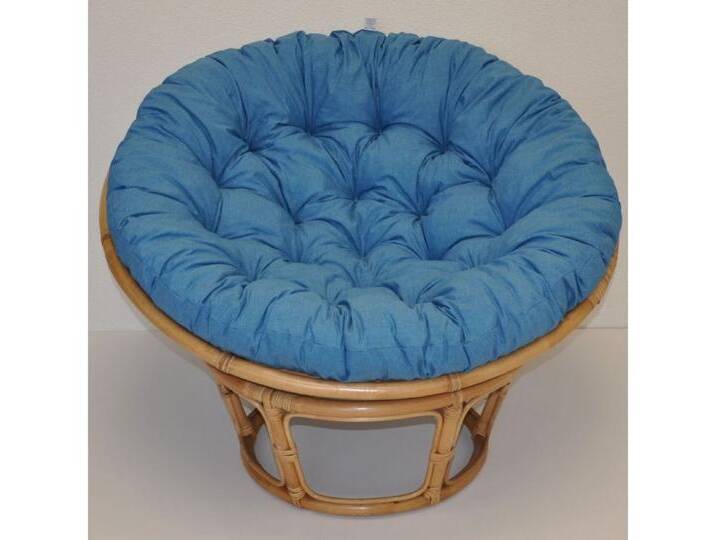 Rattani Rattanstuhl Papasansessel Rattan Papasan inkl. Polster D 115 cm Fb. honig, XL Papasan Sessel D 115 cm, blau, blau Rattani Rattanstuhl Papasansessel Rattan Papasan inkl. Polster D 115 cm Fb. honig, XL Papasan Sessel D 115 cm, blau, blau von OTTO