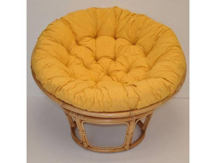 Rattani Rattanstuhl Papasansessel Rattan Papasan inkl. Polster D 115 cm Fb. honig, XL Papasan Sessel D 115 cm, gelb, gelb Rattani Rattanstuhl Papasansessel Rattan Papasan inkl. Polster D 115 cm Fb. honig, XL Papasan Sessel D 115 cm, gelb, gelb von OTTO