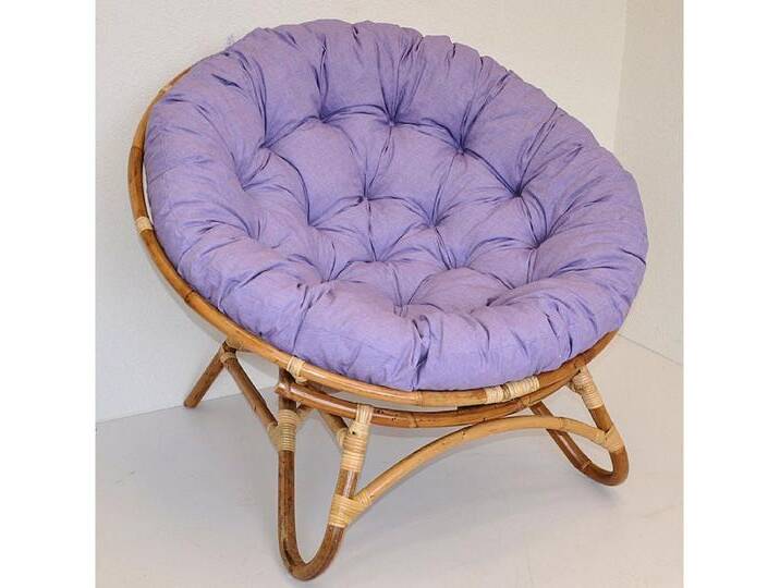 Rattani Rattanstuhl XXL Rattan Papasansessel / Rattansessel, Papasan inkl. Polster von OTTO