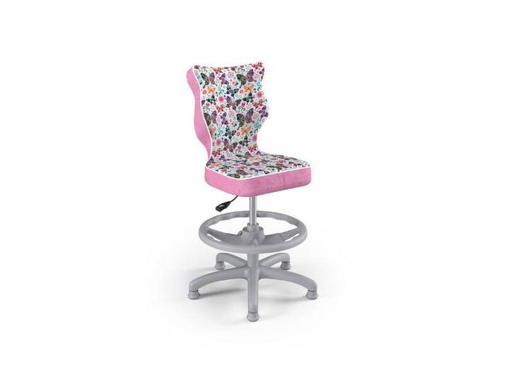 Raumhirsch Furniture Drehstuhl Petit Kinderstuhl mit Fußstütze grau Storia 31 Größe 3, grau, rosa Raumhirsch Furniture Drehstuhl Petit Kinderstuhl mit Fußstütze grau Storia 31 Größe 3, grau, rosa von OTTO