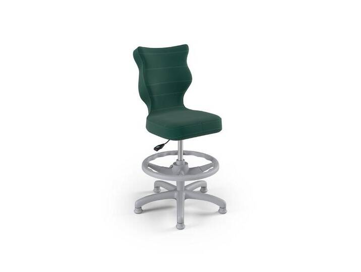 Raumhirsch Furniture Drehstuhl Petit Kinderstuhl mit Fußstütze grau Velvet 05 Größe 3, türkis Raumhirsch Furniture Drehstuhl Petit Kinderstuhl mit Fußstütze grau Velvet 05 Größe 3, türkis von OTTO