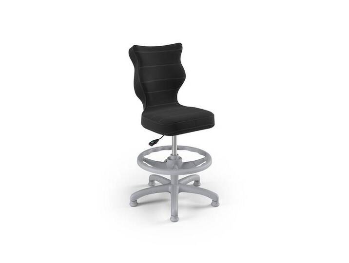 Raumhirsch Furniture Drehstuhl Petit Kinderstuhl mit Fußstütze grau Velvet 17 Größe 3, anthrazit Raumhirsch Furniture Drehstuhl Petit Kinderstuhl mit Fußstütze grau Velvet 17 Größe 3, anthrazit von OTTO