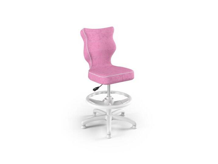Raumhirsch Furniture Drehstuhl Petit Kinderstuhl mit Fußstütze weiß Visto 08 Größe 4, weiß, rosa Raumhirsch Furniture Drehstuhl Petit Kinderstuhl mit Fußstütze weiß Visto 08 Größe 4, weiß, rosa von OTTO
