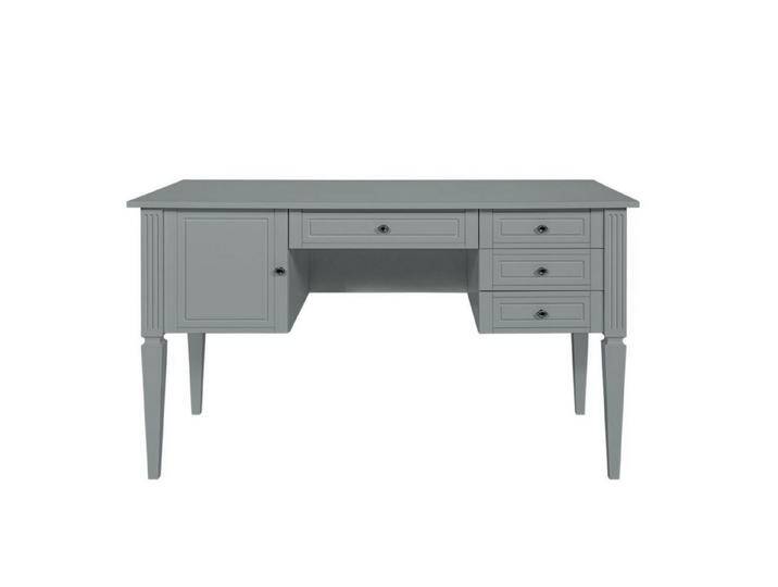 Raumhirsch Furniture Kinderschreibtisch Ines, Jugend-Schreibtisch mit modernem & funktionalem Look, grau, Grau von OTTO