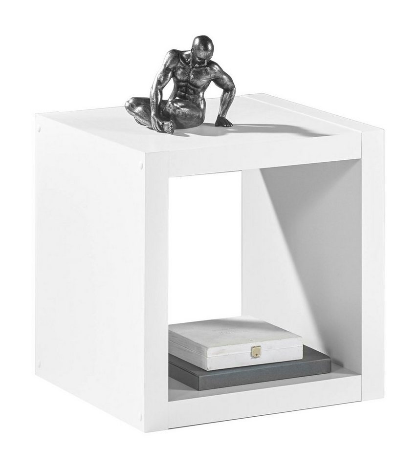 Raumteilerregal STYLE, Weiß, B 41 x H 41 x T 38 cm, 1 offenes Fach von OTTO