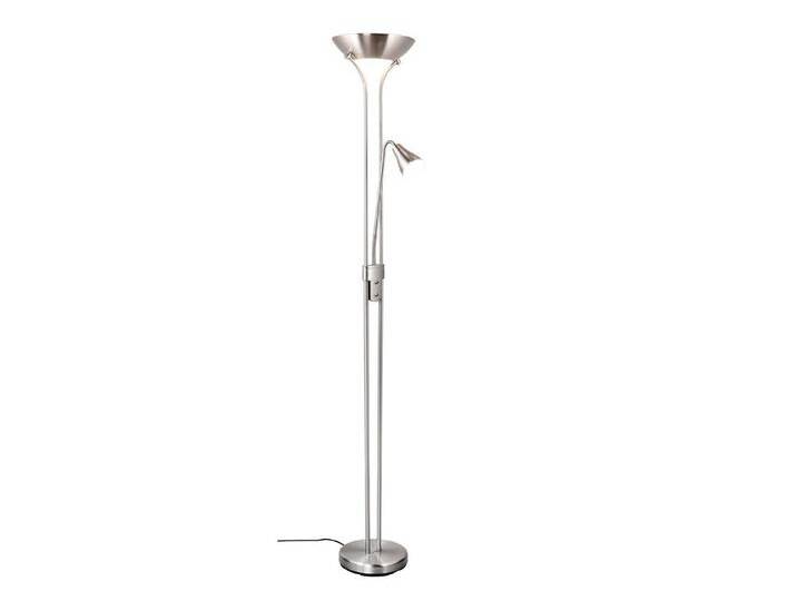 Reality Leuchten LED Deckenfluter, Dimmfunktion, LED wechselbar, über Schalter in 3 Stufen dimmbar, Warmweiß, große Stehlampe mit Leselampe für Lese-ecke, Höhe 181cm von OTTO