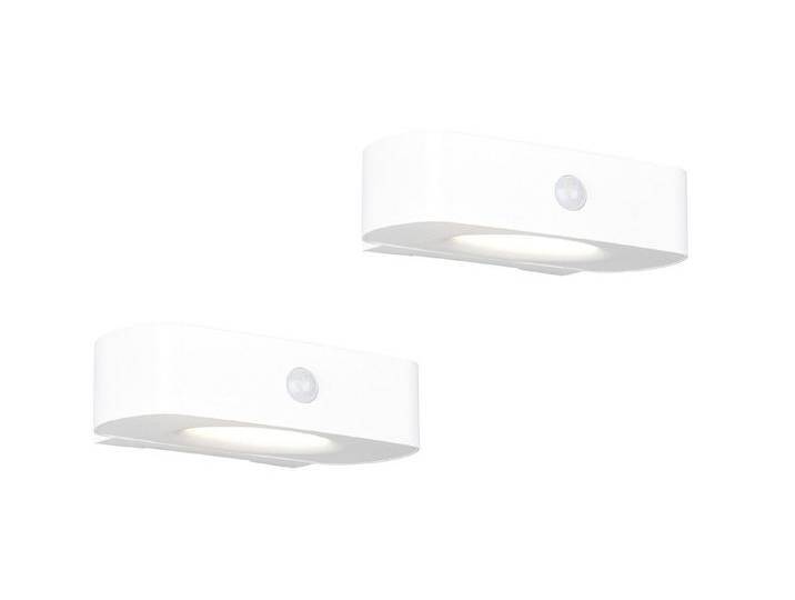 Reality Leuchten LED Solarleuchte, Bewegungsmelder, LED fest integriert, Neutralweiß, 2er SET Wand Außen-Leuchten mit Solar, Akku auch USB aufladbar B: 21cm von OTTO