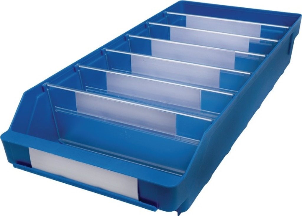 Regal 15er Pack 510303 Regalkasten L500xB240xH95mm blau PP Regal 15er Pack 510303 Regalkasten L500xB240xH95mm blau PP von OTTO