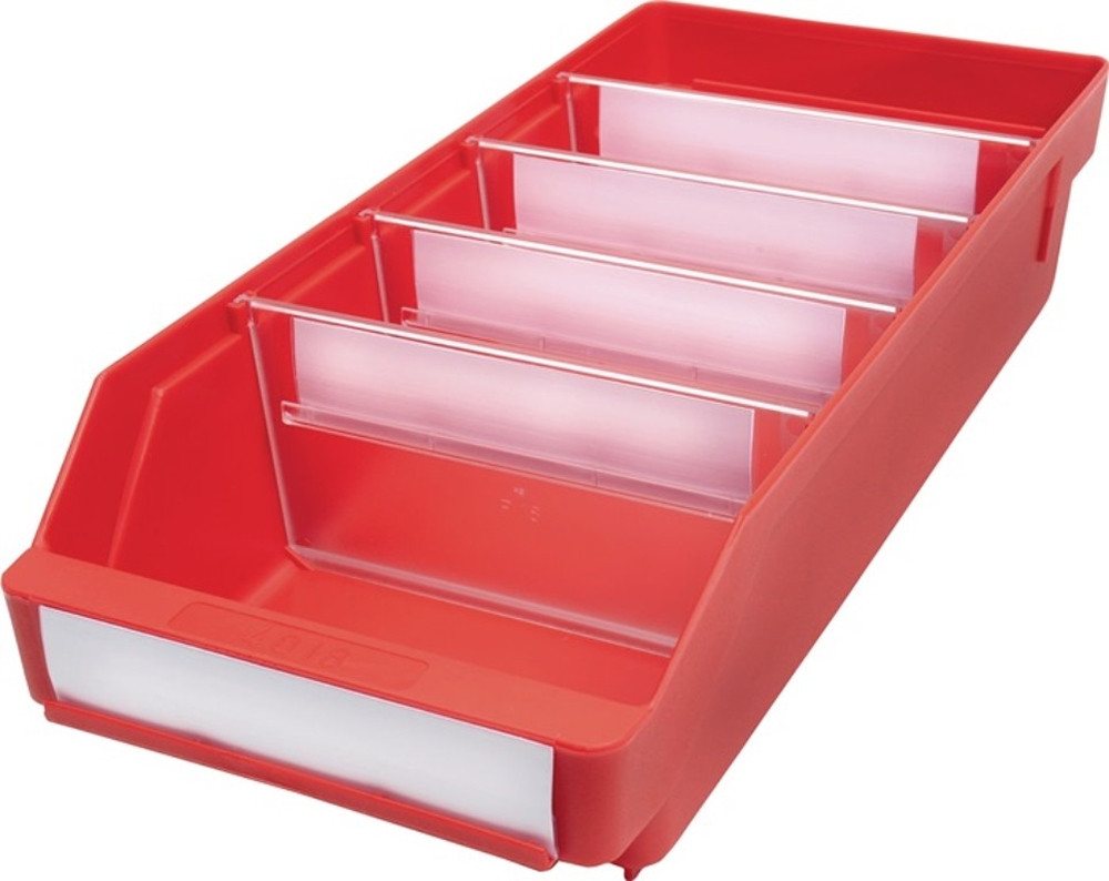 Regal 20er Pack 520205 Regalkasten L400xB180xH95mm rot PP Regal 20er Pack 520205 Regalkasten L400xB180xH95mm rot PP von OTTO